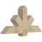 Ekena Millwork Kennewick Rough Sawn Timber Gable Bracket, Douglas Fir, 48"W x 24"H x 6"D x 6"F, 12/12 Pitch GBW048X24X0606KEN00RDF - alternate 5